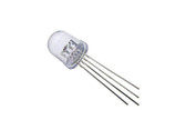 10mm Water clear RGB Color LED Common Cathode - Pack of 10  