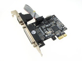 PCI-E PCI Express Parallel LPT Serial Port Card DB25 DB9 RS232 mach3 mach2  