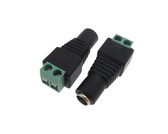 5.5mm x 2.1mm 5.5/2.1 DC Power Barrel Jack Screw terminal - Pack of 2  