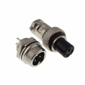 HQ 3 Contacts 3-Pin Aviation Plug Connector - M12 