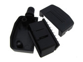 16-Pin OBD 2 OBDII Male Connector Plug Adapter - RA  