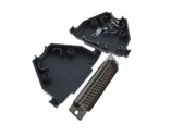 DB50 Male D-Sub connector w/ Two Piece Backshells Hoods