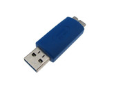 USB 3.0 Type A Male to Mini Male Connector Adapter Coupler Gender Changer  