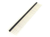 40-Pin 1x40P 2.54mm Straight Male Header 15mm long - Pack of 5  