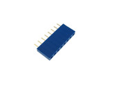 8-Pin 2.54mm 0.1" Female Header Blue Pack of 10 E5-2 