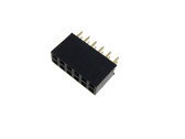 2x6P 2x6 Pins 2.54mm 0.1" Female Header Black - Pack of 20  
