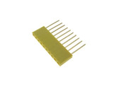10 Pins 10P 2.54mm 0.1" Female Header Long Pin 11mm - Yellow - Pack of 10  