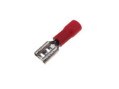 FDD1.25-187 Insulated Terminal QC Connectors Crimp 22-16AWG - Red Pack of 100  
