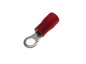 RV1.25-3.7 Insulated Terminal Ring Connectors Crimp 22-16AWG Red Pack of 50  