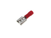 FDD1.25-250 Insulated Terminal QC Connectors Crimp 22-16AWG - Red Pack of 100  