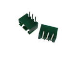 3 Pins 3P XH2.54 2.54mm Shrouded Header Connector RA - Green - Pack of 20  