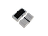 Knob Cap for 8mm shaft Slide Pot Potentiometer 25x11mm - White - Pack of 5  