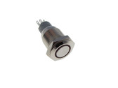 M16 Metal Push Button w/ Annular LED Indicator Latching type - Green  