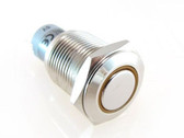 HQ M16 Metal Push Button w/ Annular LED Momentary type - Green *clearance*  