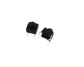 6*6*6mm Tactile PushButton Switch SPST Waterproof - Pack of 10  