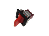 3-Pin Toggle Switch - Red - Panel Mount Type ON-ON  