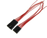 5P 5-Pin 2.54mm Wire to Wire Pluggable Connector w/ Cable - Pair M/F w/ Lock  