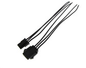 3P 3-Pin 3.0mm 5557 Wire to Wire Pluggable Connector w/ Cable - Pack of 2  