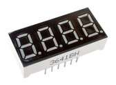 0.36" 4 Digit 7-Segment LED Display common anode - Red  