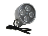 4LED 850nm IR Infrared LED Light For night verison camera security 60D 12VDC  