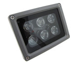 6LED 850nm IR Infrared LED Light For night verison camera security 60D 12VDC  