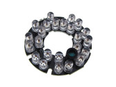 24*LED 5mm 850nm IR Infrared Panel For night verison camera lighting 60d  