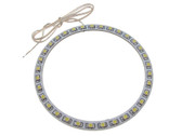 100mm LED Car Angel Eyes Ring Head Light SMD 3528 12v - White  