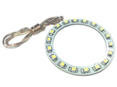 60mm LED Car Angel Eyes Ring Head Light SMD 3528 12v - Blue D15-11  