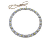 90mm LED Car Angel Eyes Ring Head Light SMD 3528 12v - Blue  