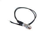 Metal 5mm LED Signal Indicator - Yellow  