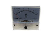 DC 50V Analog Needle Panel DC Voltage Voltmeter 85C1  
