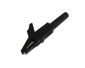 HQ Alligator Clip w/ 4mm OD Banana Jack - Black  