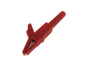 HQ Alligator Clip w/ 4mm OD Banana Jack - Red  