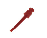 HQ Mini Grabber Clip w/ Hook - Solder Wire Opening - Red - Pack of 2  