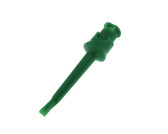 HQ Mini Grabber Clip w/ Hook - Solder Wire Opening - Green - Pack of 2  