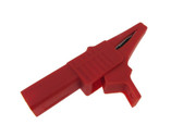 HQ Alligator Clip w/ Banana Jack 4x55mm - Red  