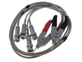 HQ LCR Meter Cable w/ 4 BNC Connectors kelvin clip SMD  