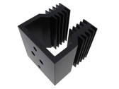 45*44*46mm Aluminum Heat Sink - Black  