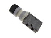 Flat Head Pushbutton Pneumatic Mechanical Valve - 3/2 Way - G1/8" Screw Thread  
