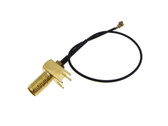 SMA Female RA to UFL IPEX Connection Cable PC pin 15cm  