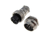 HQ 6 Contacts 6-Pin Aviation Plug - M20 10A  