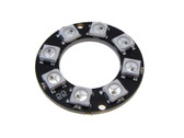 WS2812 RGB 5050 8 LED Ring Breakout Board  