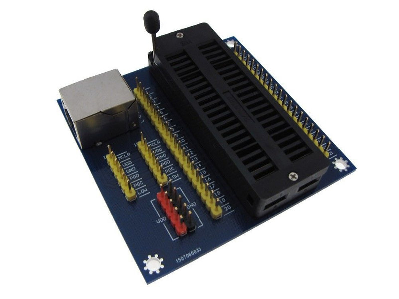 40 Pins ZIF Socket to DIP Screw terminals Breakout Board Module 