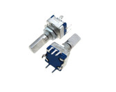 Rotary Encoder Switch 20mm Flatted End Vertical EC11 PC Pin  