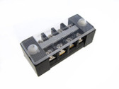 HQ KACON 4 Position 4P Screw Barrier Strip Terminal Block w/ Cover 10A  