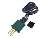 1x5 5POS 2.54mm Center Test Probe Tips - Wire Leads On-board programming  