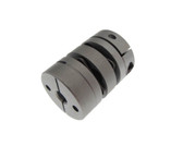 Double Disc Flexible Shaft Coupling - 6.35mmx8mm - D26x35 for Servo  