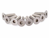 M2*6mm Countersunk Flat Head Hex Socket Stainless steel Screw Bolt - Pack of 30  