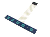 1*5 Membrane Keypad w/ LED