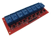 8 CH Optocoupler Relay Control Board Isolated optical coupler - 12VDC  